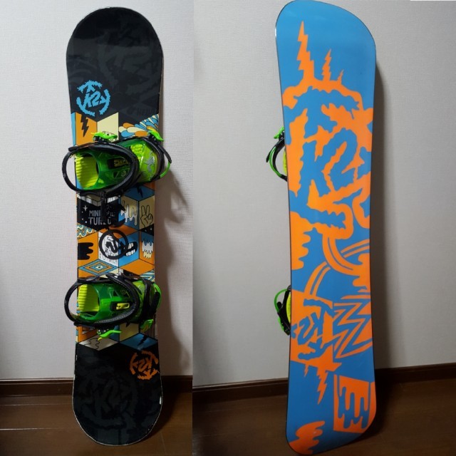 K2 - K2 ジュニア中古 スノーボード120・K2ビンディングの通販 K2 - K2 ジュニア中古 スノーボード120・K2ビンディングの通販