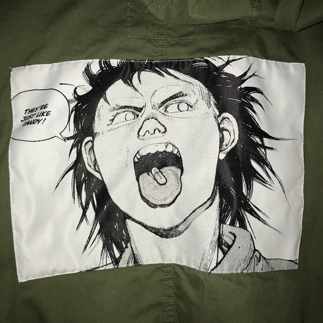 Supreme(シュプリーム)のsupreme akira  fishtail parka L オリーブ  メンズのジャケット/アウター(ミリタリージャケット)の商品写真