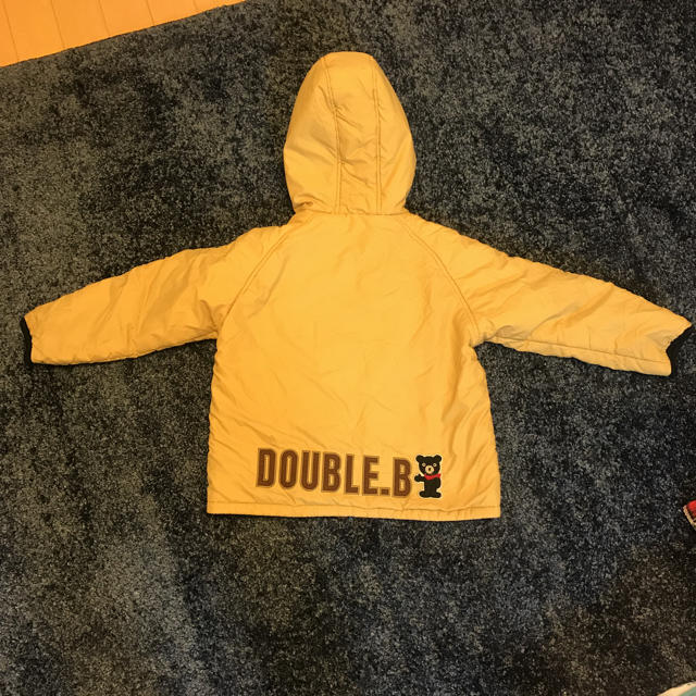 DOUBLE.B(ダブルビー)のダブルB リバーシブル ジャンバー キッズ/ベビー/マタニティのキッズ服男の子用(90cm~)(ジャケット/上着)の商品写真