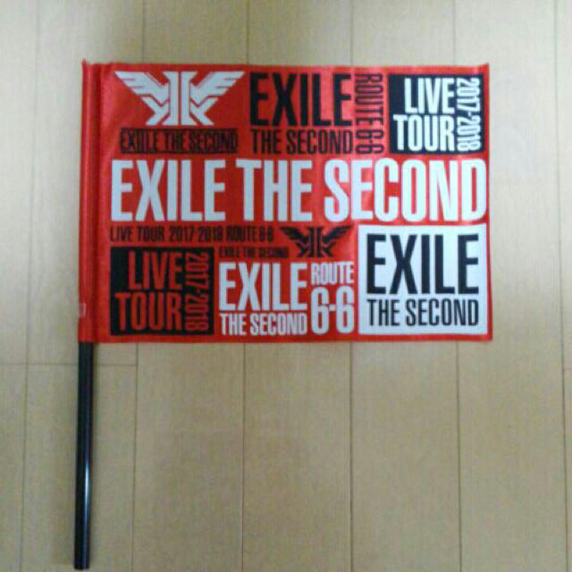 EXILE THE SECOND(エグザイルザセカンド)のTHE SECOND フラッグ チケットの音楽(国内アーティスト)の商品写真