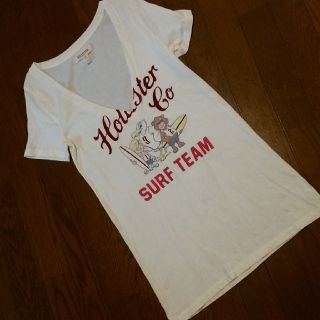 ホリスター(Hollister)のHollister レア☆ロング丈Tシャツ(Tシャツ(半袖/袖なし))