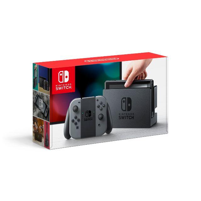 新品 Nintendo Switch スイッチ 本体 グレー 保証あり-