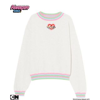 キャンディーストリッパー(Candy Stripper)のCandy stripper POWERPUFF GIRLS LAME KNIT(ニット/セーター)