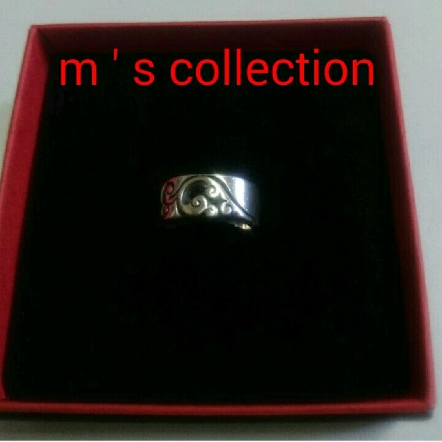 M's collection(エムズコレクション)のm's collection シルバーリング トライバル レディース7号サイズ レディースのアクセサリー(リング(指輪))の商品写真