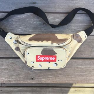 シュプリーム(Supreme)のsupreme leather west bag camo(ウエストポーチ)