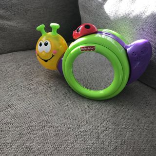 フィッシャープライス(Fisher-Price)のフィッシャープライス 1-2-3でんでんむし(知育玩具)