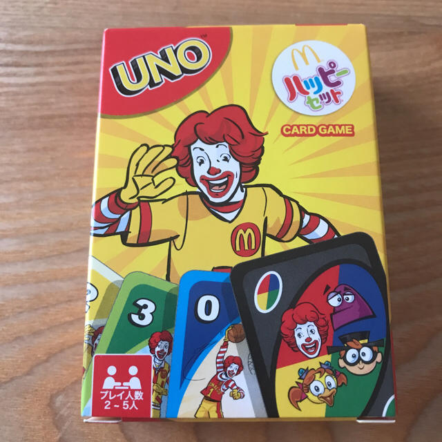 マクドナルド(マクドナルド)の【ももさん専用】UNO エンタメ/ホビーのテーブルゲーム/ホビー(トランプ/UNO)の商品写真