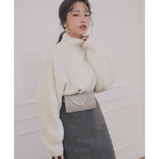 スタイルナンダ(STYLENANDA)のSTYLE NANDA ハイネックニット(ニット/セーター)