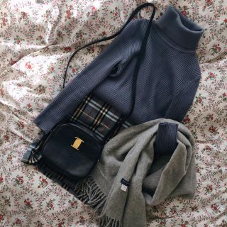 バーバリーブルーレーベル(BURBERRY BLUE LABEL)のバーバリー チェック スカート 上品(ミニスカート)