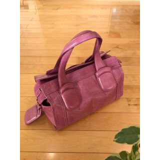 マックスマーラ(Max Mara)のMax  Mara☆春色ハンドバッグ  ピンク(ハンドバッグ)