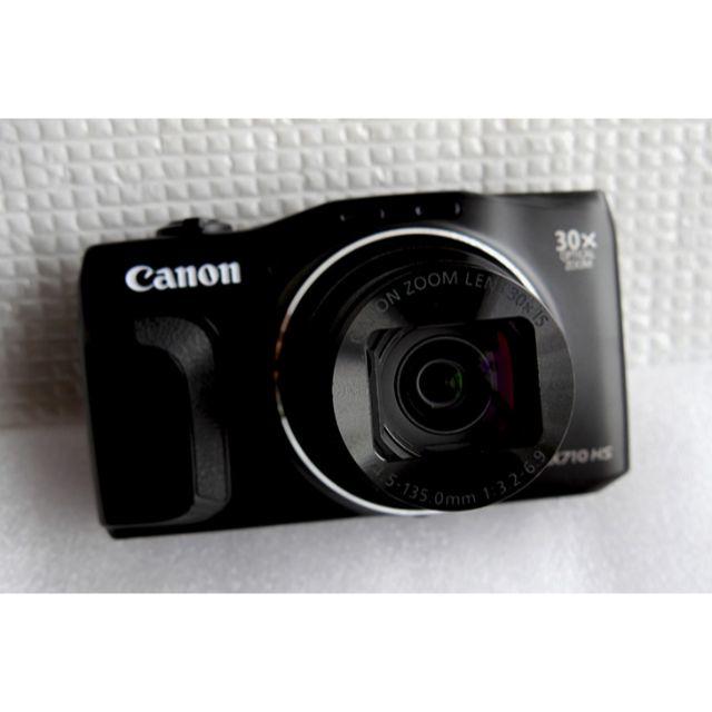 Canon(キヤノン)の光学30倍 PowerShot SX710 専用ケース液晶プロテクタ付き スマホ/家電/カメラのカメラ(コンパクトデジタルカメラ)の商品写真