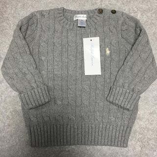 ラルフローレン(Ralph Lauren)のラルフローレン セーター グレー 12M 80cm(シャツ/カットソー)