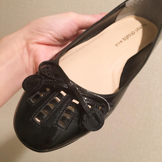 TSUMORI CHISATO(ツモリチサト)の新品❥ツモリチサト❥エナメルパンプス レディースの靴/シューズ(バレエシューズ)の商品写真