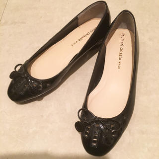 ツモリチサト(TSUMORI CHISATO)の新品❥ツモリチサト❥エナメルパンプス(バレエシューズ)