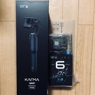 カルマ(KARMA)の新品未開封 gopro hero6 & Karma grip セット(ビデオカメラ)