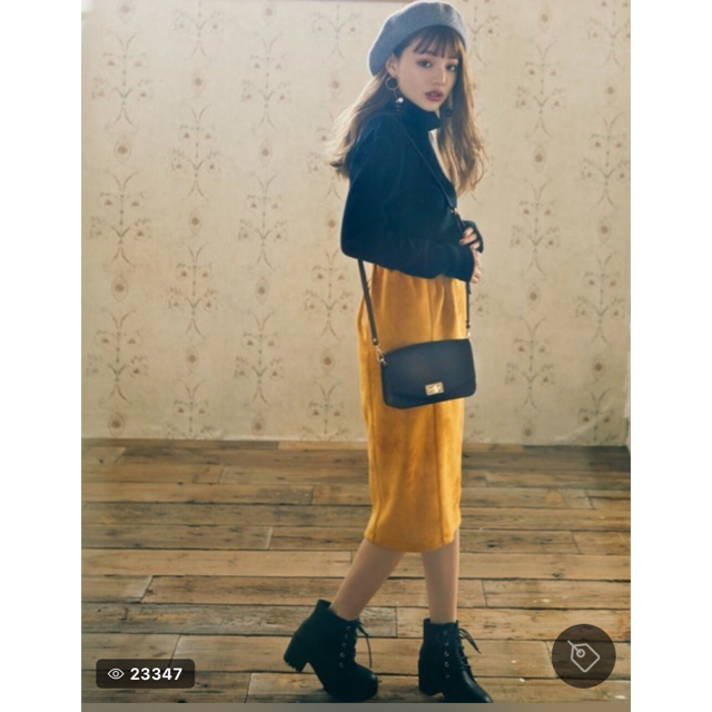 ZARA(ザラ)のSLY  ウール100%  グレー  ベレー帽 レディースの帽子(ハンチング/ベレー帽)の商品写真