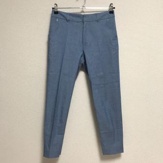 フェリシモ(FELISSIMO)の【美品】ハイウエスト テーパード クロップド サブリナ(クロップドパンツ)