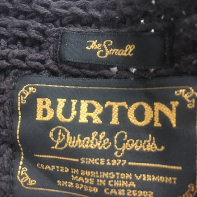 BURTON(バートン)のBURTON ニット セーター ワンピース Sサイズ レディースのワンピース(ひざ丈ワンピース)の商品写真