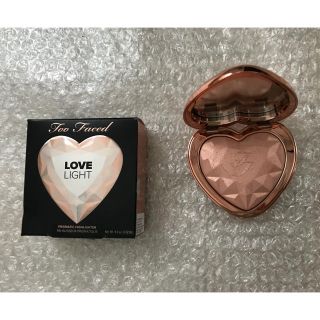 トゥフェイス(Too Faced)のToo Faced  ☆ハートのハイライター パウダー 美品(フェイスカラー)