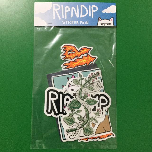 Supreme(シュプリーム)の【新品未開封】RIPNDIP(リップンディップ) ステッカーパック レディースのファッション小物(その他)の商品写真