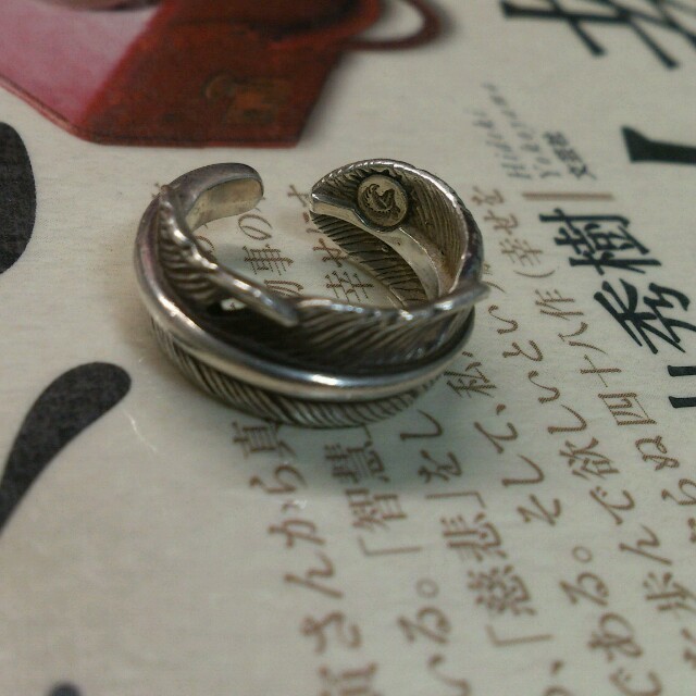goro's(ゴローズ)のタディ＆キング  フェザーリング シルバー925 メンズのアクセサリー(リング(指輪))の商品写真