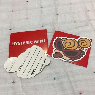 ヒステリックミニ(HYSTERIC MINI)のヒスミニメッセージカード(カード/レター/ラッピング)