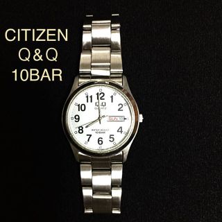 シチズン(CITIZEN)のCITIZEN腕時計.シチズン腕時計 Ｑ&Ｑ.10BAR、メンズ、クオーツ(その他)