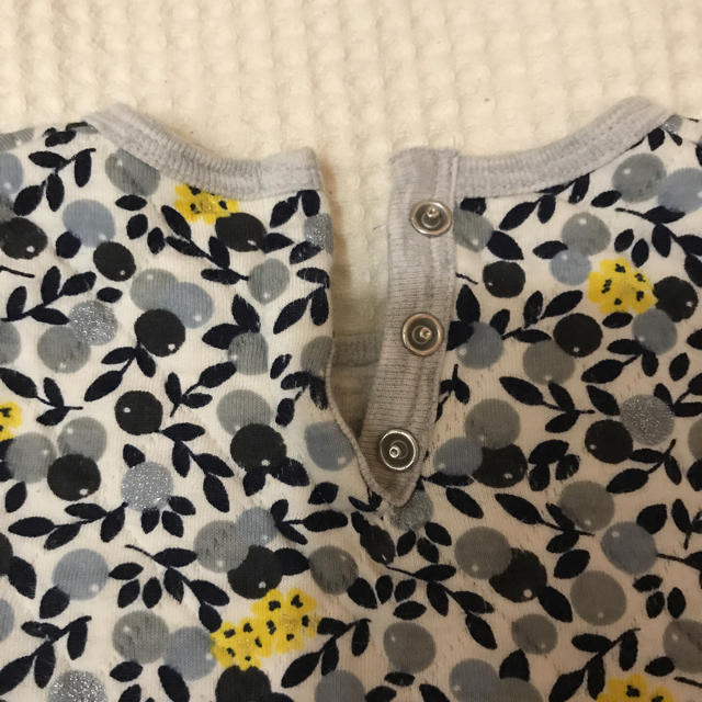 PETIT BATEAU(プチバトー)のプチバトー スウェットワンピース 81サイズ キッズ/ベビー/マタニティのベビー服(~85cm)(ワンピース)の商品写真