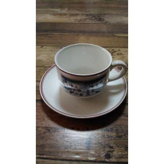 ビレロイ・ボッホ・ナイーフカップ＆ソーサー２客セット(食器)