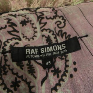 ラフシモンズ(RAF SIMONS)のRAF SIMONSダブルウエストワイドパンツ美品マルジェラメステールヨウジ(デニム/ジーンズ)