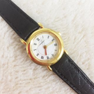 サンタモニカ(Santa Monica)のused  ＊  dark brown color watch(腕時計)