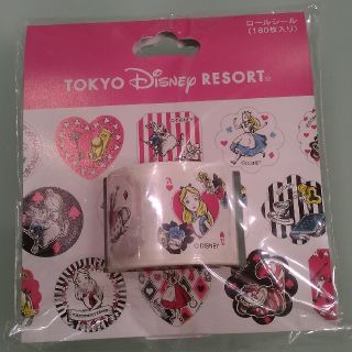 ディズニー(Disney)の☆新品☆アリス ロールシール１８０枚(しおり/ステッカー)