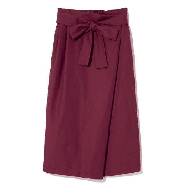 GRL(グレイル)のウエストリボンラップタイトスカート レディースのスカート(ひざ丈スカート)の商品写真