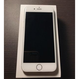 アップル(Apple)の[美品]iphone6 シルバー 64GB docomo(スマートフォン本体)