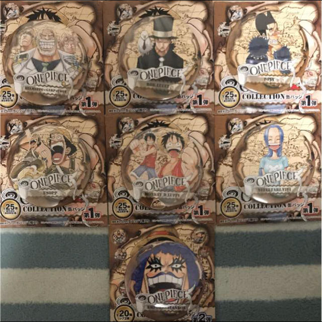 ONE PIECE 輩缶バッジ エンタメ/ホビーのアニメグッズ(バッジ/ピンバッジ)の商品写真