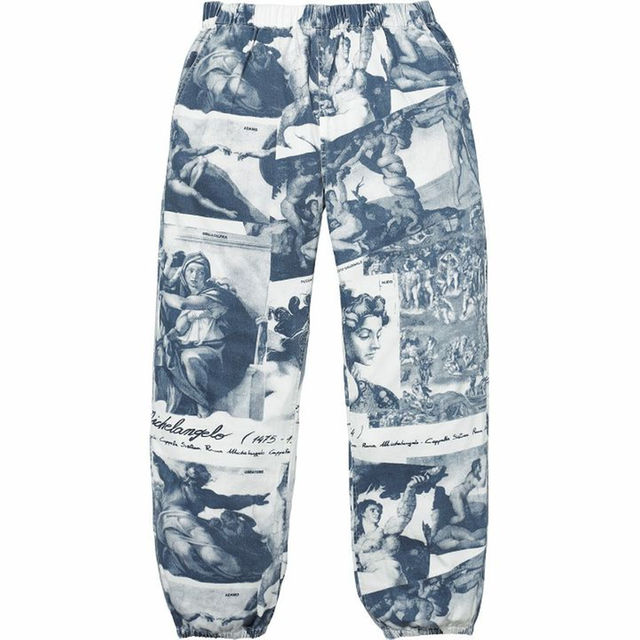 2021年製 新品】 Supreme - supreme Michelangelo Pant ネイビー M