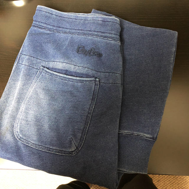 BAYFLOW(ベイフロー)のBAYFLOW インディゴ染め 裾リブスウェットパンツ メンズのパンツ(その他)の商品写真