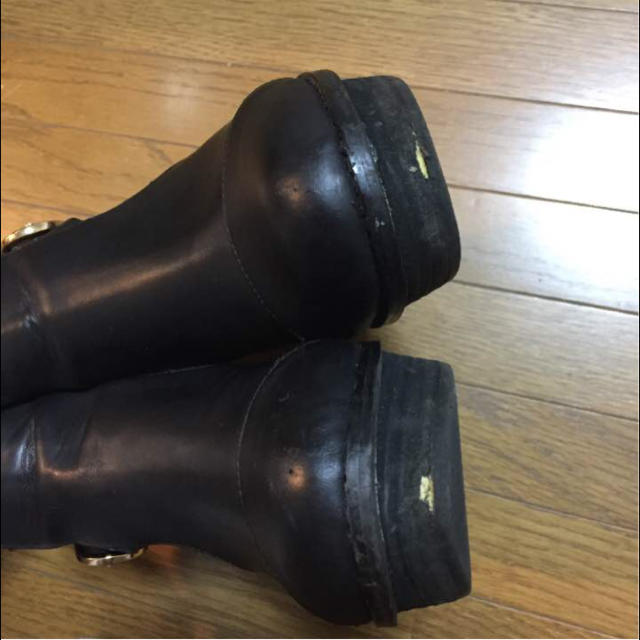 HARE(ハレ)のHARE ショートブーツ 黒 M レディースの靴/シューズ(ブーツ)の商品写真