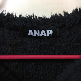 アナップ(ANAP)のANAP/モコモコプルオーバー 黒(ニット/セーター)
