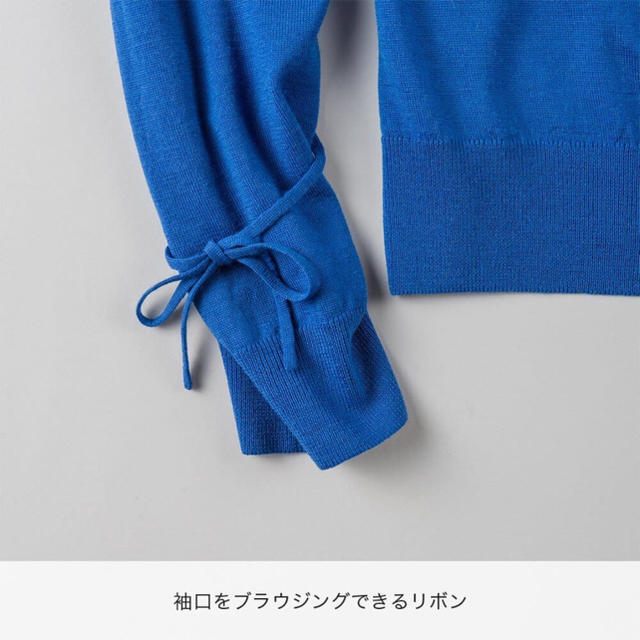 UNIQLO(ユニクロ)のユニクロ×JW アンダーソン オーバーサイズタートルネックセーター M／白 新品 レディースのトップス(ニット/セーター)の商品写真