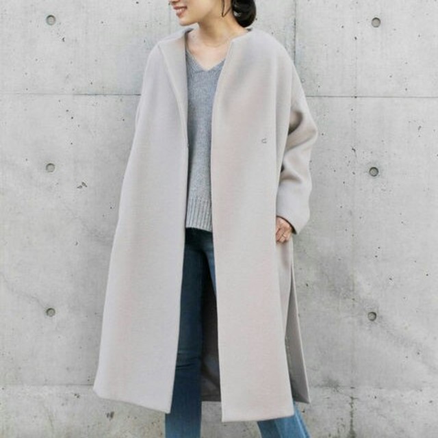 激安価格の DEUXIEME CLASSE - Deuxieme Classe ビーバーコート ロング