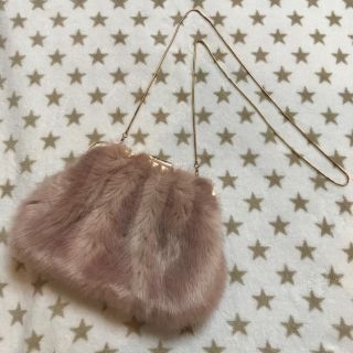 ザラ(ZARA)のzara ザラ 今季 pink ファー ショルダー バッグ(ショルダーバッグ)