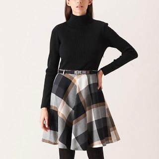 バーバリーブルーレーベル(BURBERRY BLUE LABEL)の新品 今季 ブルーレーベル クレストブリッジ   バーバリー  ワンピース(ひざ丈ワンピース)