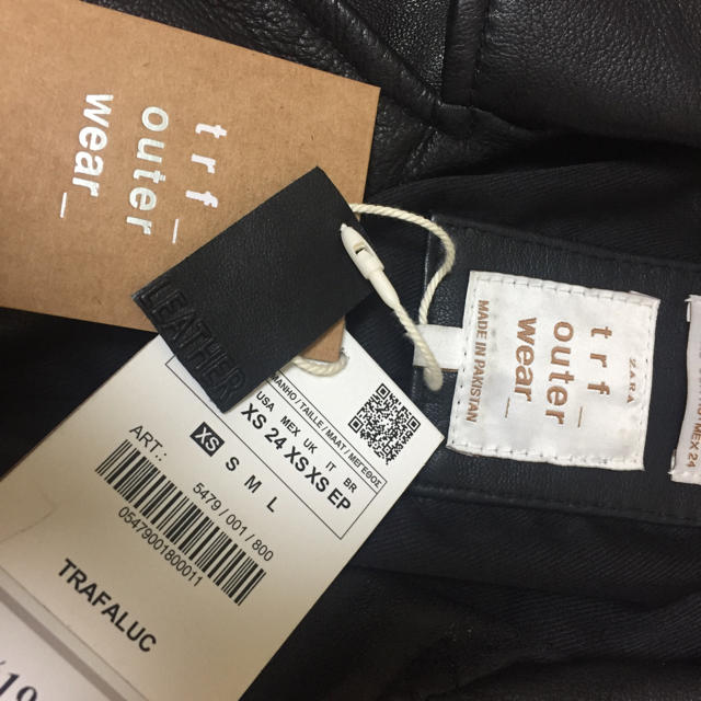 ZARA(ザラ)のZARA レザーライダース レディースのジャケット/アウター(ライダースジャケット)の商品写真