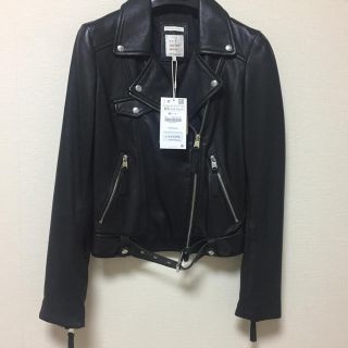 ザラ(ZARA)のZARA レザーライダース(ライダースジャケット)