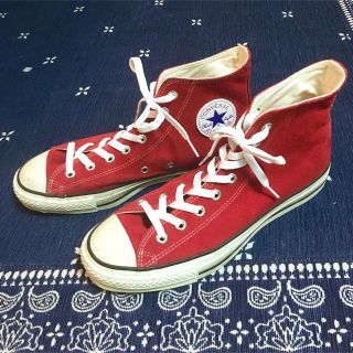 コンバース(CONVERSE)の27.5 スエード MADEINJAPAN コンバース ALLSTAR HI(スニーカー)