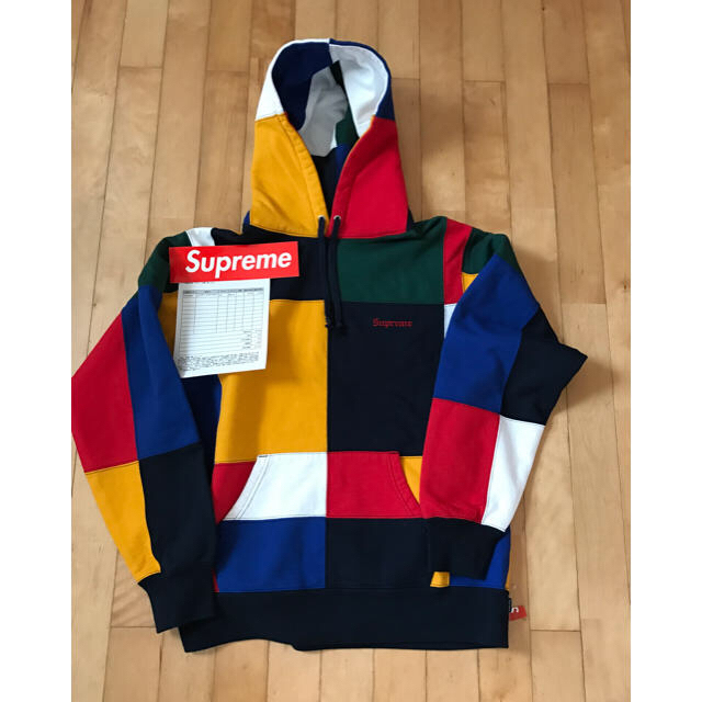最終価格 supreme パッチワークパーカー M | フリマアプリ ラクマ