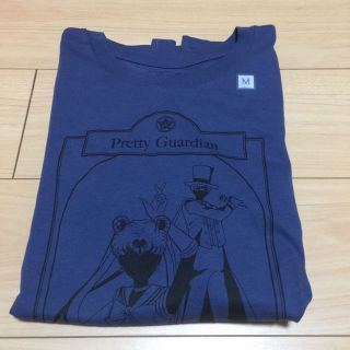 ジーユー(GU)のMサイズ Tシャツ セーラームーン g.u.  コラボ gu ジーユー ネイビー(その他)