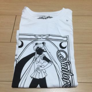 ジーユー(GU)のMサイズ Tシャツ セーラームーン g.u.  コラボ gu ジーユー 白(その他)