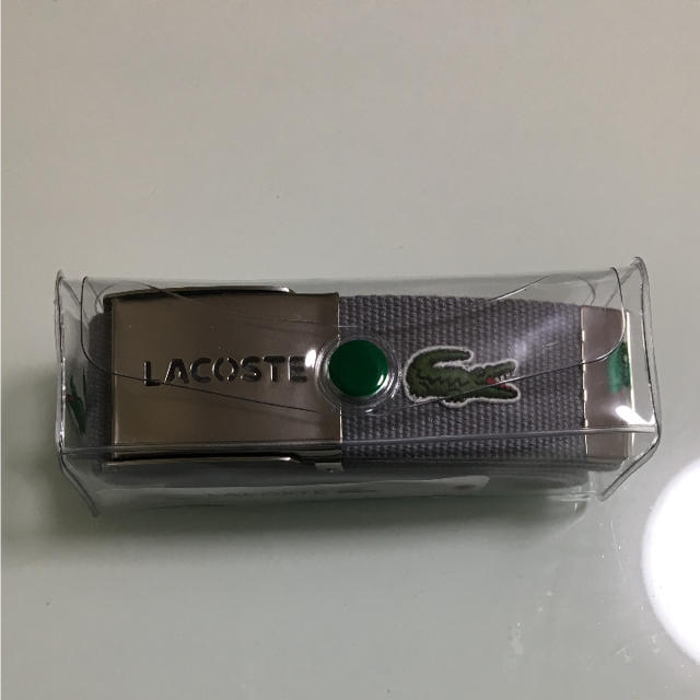 LACOSTE(ラコステ)のラコステ ガチャベルト メンズのファッション小物(ベルト)の商品写真